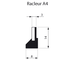 Racleur VAJ A 4
